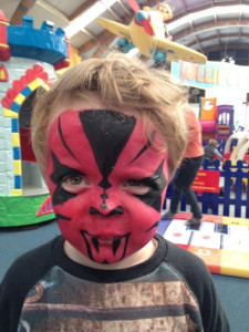 Face Painter photosDarth Maul Star Wars Face Paint